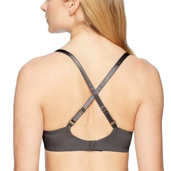 NATORI Conform Full Convertible Underwire T-Shirt Bra Gray 42G #731165 NEW - Picture 3 of 11